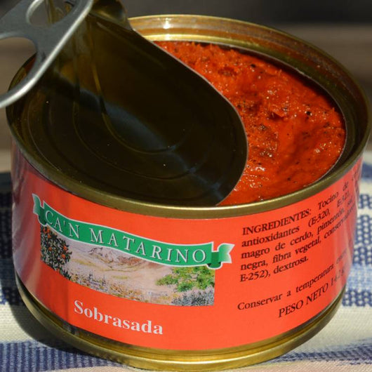 Sobrasada sausage spread 132 g tin