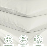 Bamboo Pillowcases 2 pcs - IVORY