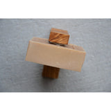 Soap holder made of olive wood