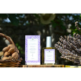 Organic body oil of almond with lavender