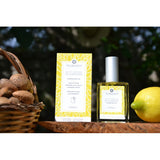 Organic body oil of almond with lemon