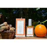 Organic body oil of almond with orange